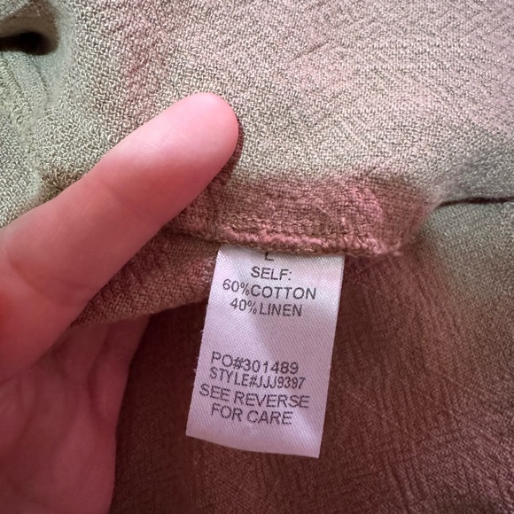 Frayed Hem Button-Up Jacket - Picture 3 of 3